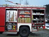 Fahreseite mit Hydraulischen Rettungsgerät